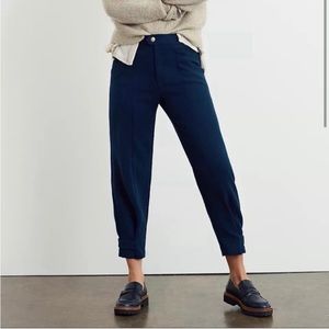 Anthropologie navy thick pants